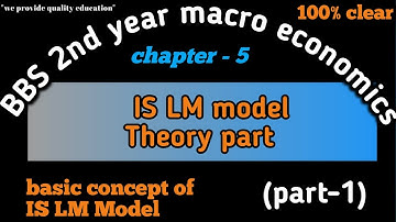 IS LM model in nepali//Macro economics for business// IS-LM Model (part-1)// BBS 2nd year account