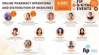 Online pharmacy operations and distribution of medicines