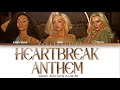 Galantis, David Guetta & Little Mix - Heartbreak Anthem (Color Coded Lyrics)