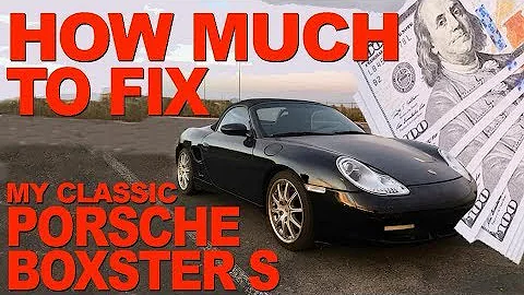 How much to cost to own a Porsche Boxster 986 and How Much to Replace Parts?