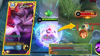 📌TOP GLOBAL GUINEVERE VS TOP 1 GLOBAL CHOU | TIKTOKER VS YOUTUBER | INTENSE GAMEPLAY!!!