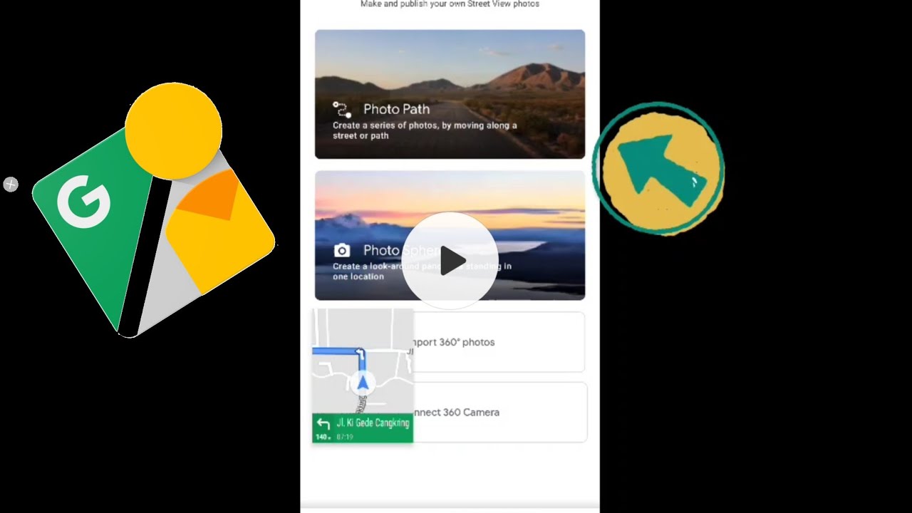 Google Path Panel Tutorial membuat photo path menggunakan Google Street View @ - YouTube