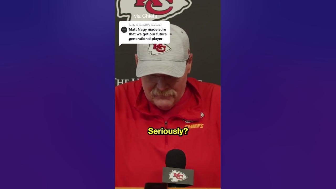 Mahomes told the New Heights that Nagy gave him a cheat sheet before the draft 🤣 #shorts