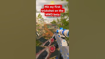 Sub for full video on Monday! #cod  #mw3 #trickshot