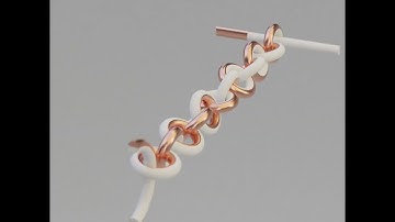 Chain Of Rings, Straight Line - Geometry Nodes