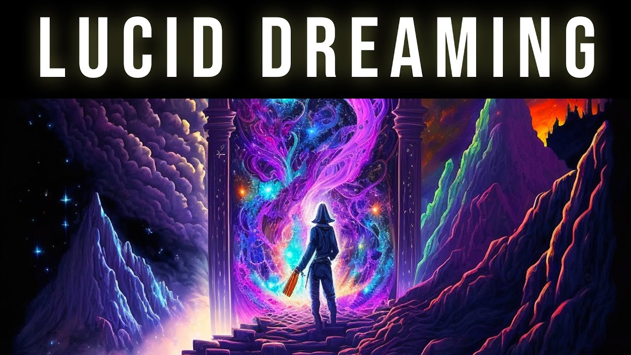 Enter The Dream Dimension | Lucid Dreaming Black Screen Sleep Music To ...