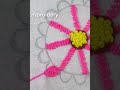 hand embroidery flower patterns beautiful flower embroidery design for cushion cover #shorts