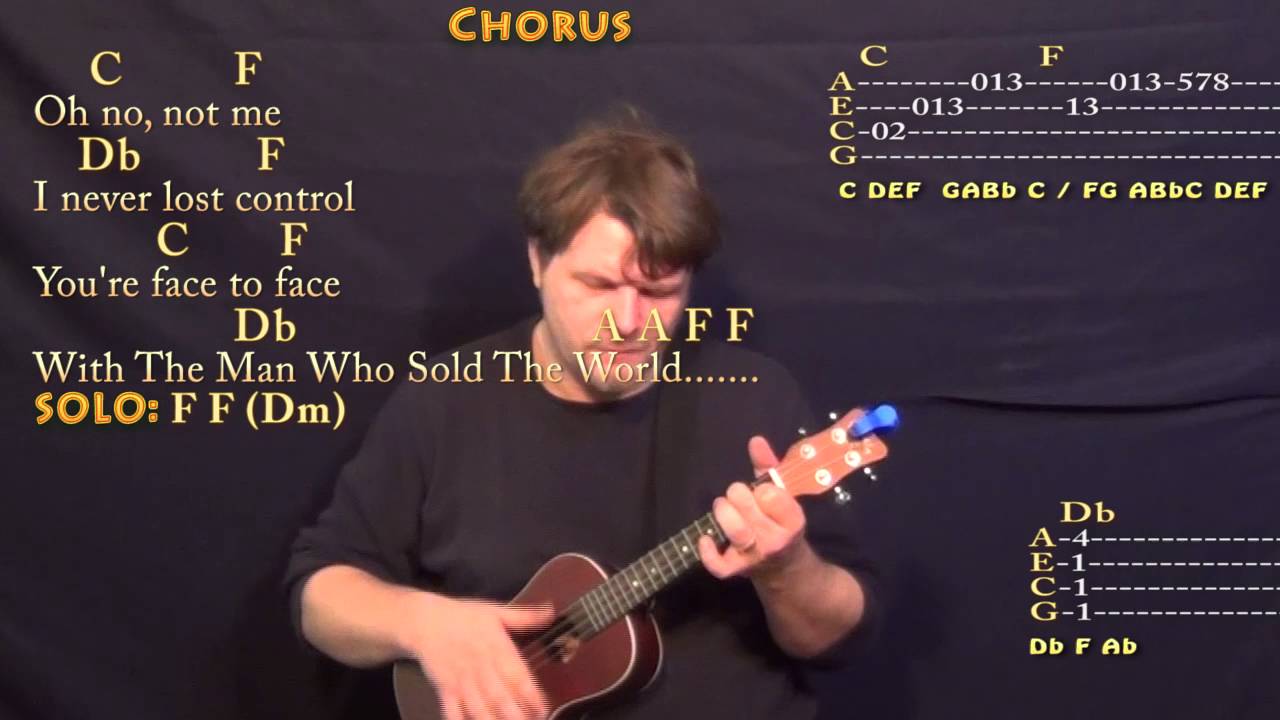 Sold World (David Bowie) Ukulele Cover Lesson with - YouTube