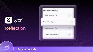 Reflection for AI Agents Explained in Lyzr Agent Studio | Make Your AI Agent Think Before It Speaks