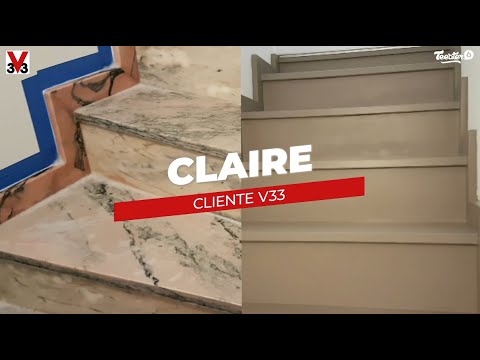 Comment peindre un escalier en marbre ? - Vos projets avec V33
