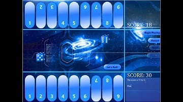 Shut The Box Java FX Board Game