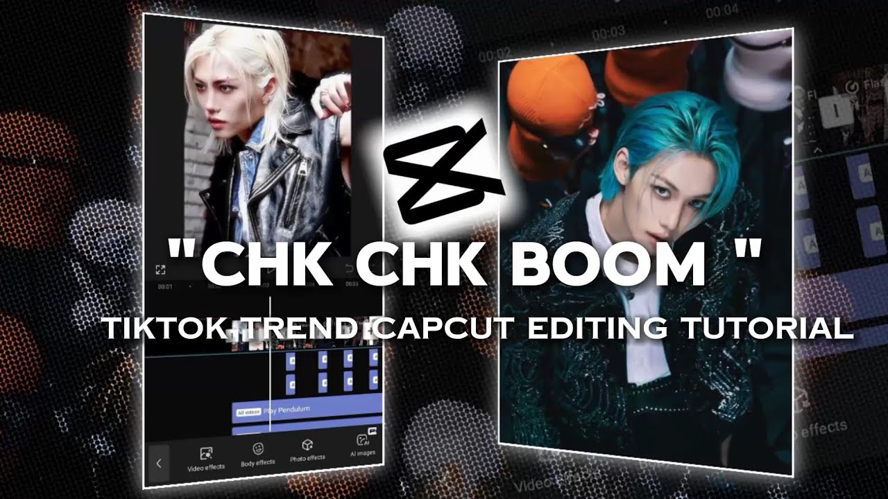 "CHK CHK BOOM" Kpop TikTok Trend Capcut Editing Tutorial | Kpop capcut ...