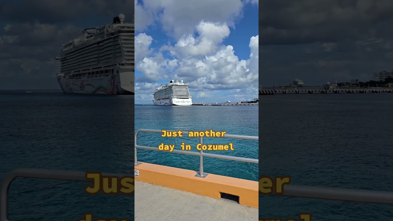 Who loves Cozumel? #cruiseship #cruise #carnival