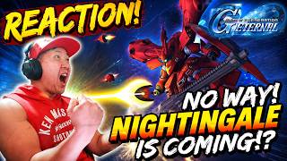 NEW URs! NIGHTINGALE & NU GUNDAM TRAILER REACTION SD Gundam G Generation Eternal