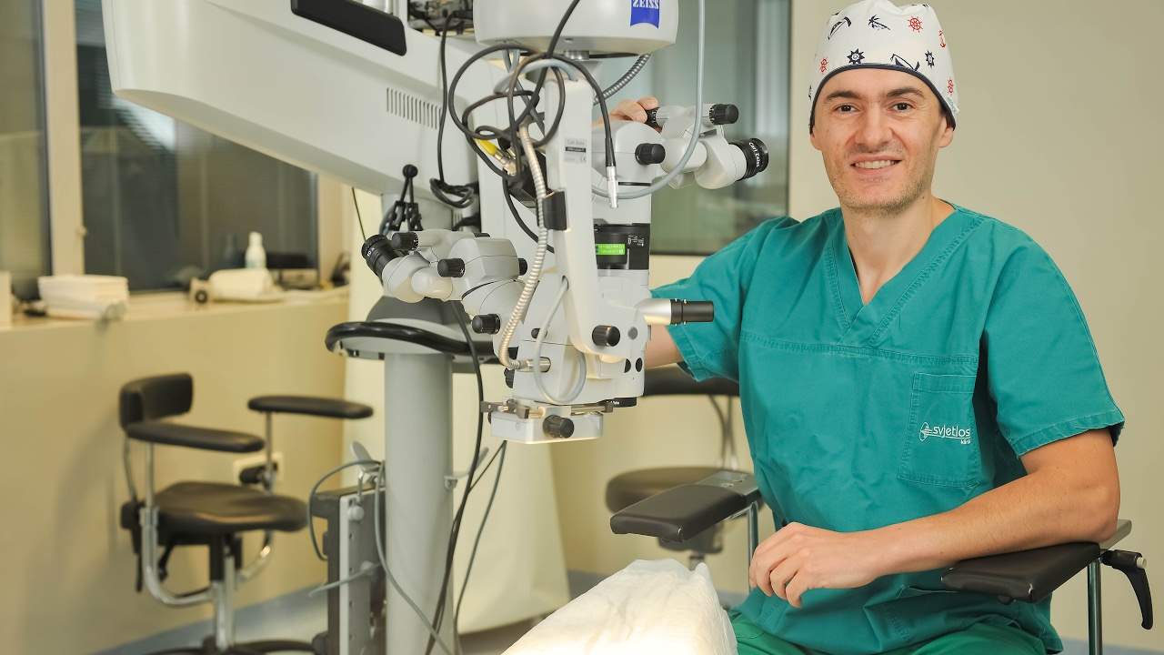 Liječenje bolesti očne pozadine (retine ili mrežnice) u Klinici Svjetlost