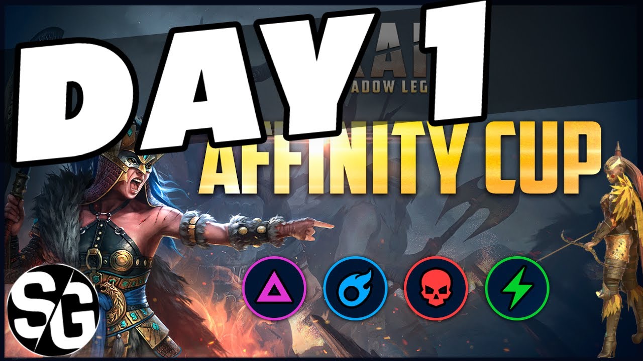 RAID SHADOW LEGENDS | DAY 1 | AFFINITY CUP | LETS SEE WHERE I'M AT