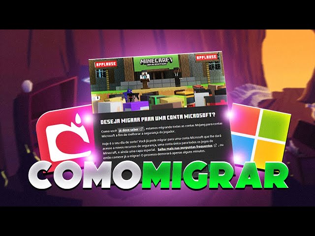 Não consigo acessar minha conta mojang/minecraft após a migração