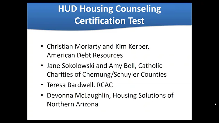 12.06.18 - Leaders in Housing Counseling Webinar
