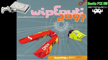 WipEout 2097 ( HD Texture Pack ) | Beetle PSX HW ( RetroArch ) | 4 K 60FPS PGXP Widescreen PS1
