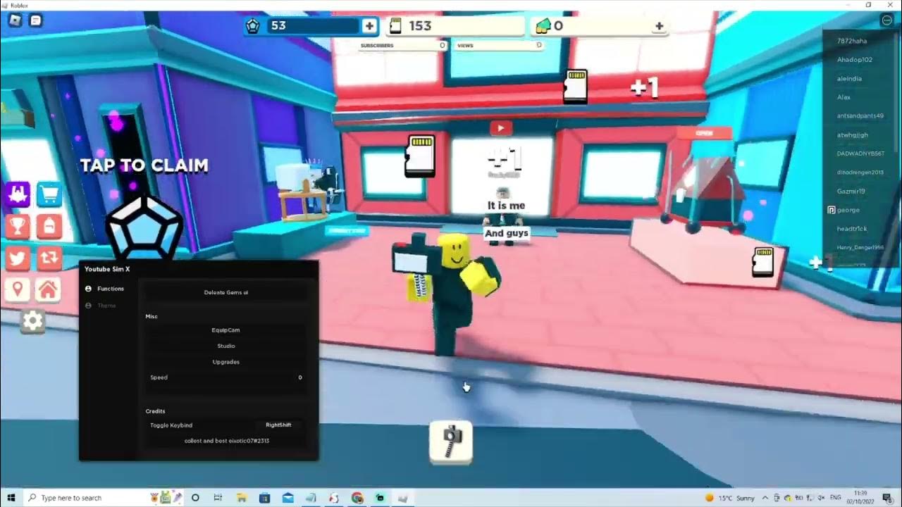 YouTube Simulator X Script (PASTEBIN) YouTube