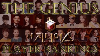 The Genius - Ranking Every Player