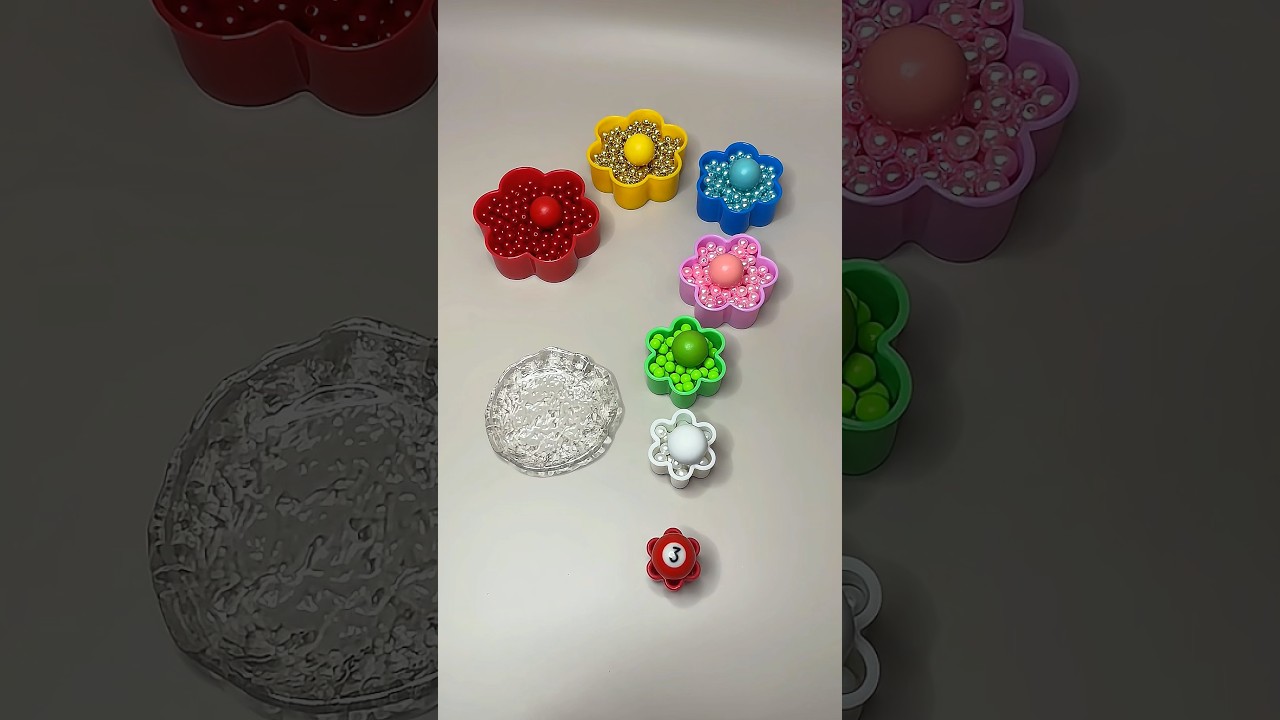 😊 Relaxing Smooth Beads Therapy ASMR | Peaceful Flow for Mental Health ❤️ 