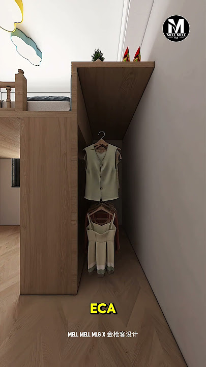 Ini Dia Bre ! Desain Kamar Yang Serba Lengkap, Nyaman dan Fungsional #shorts