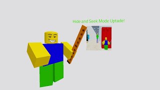 Hide and Seek Mode Uptade in Obby Creator (Baldi Basic's)