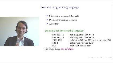 Concepts of Programming Languages: lecture 1/12, part 3/4