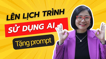 Cách Làm Lịch Trình Thông Minh Bằng AI – Ai Cũng Làm Được | Free Prompt