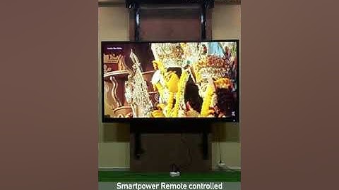 Smartpower Automated Vertical TV Display System