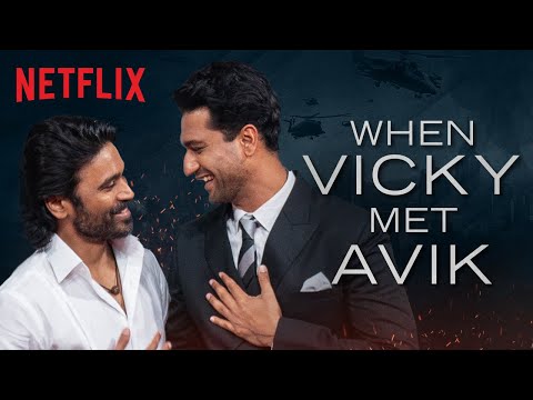 When Vicky Kaushal Met Dhanush 😍 | The Gray Man | Netflix India #shorts