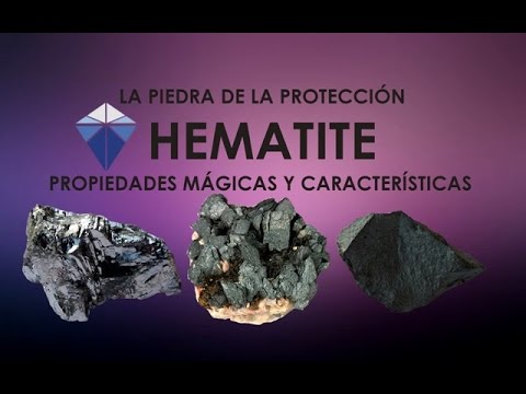 Video: ¿Por qué es pesada la hematita?