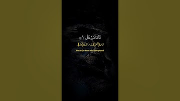 سورة النازعات | الاية 34-41 | للقاري: سعودالجمعه