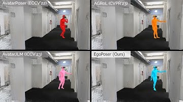 EgoPoser: Real-Time Pose Estimation from Headset-based Egocentric Observations for #AR #VR avatars