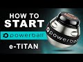 How to start and spin new electric start powerball etitan gyroscopic wrist exerciser