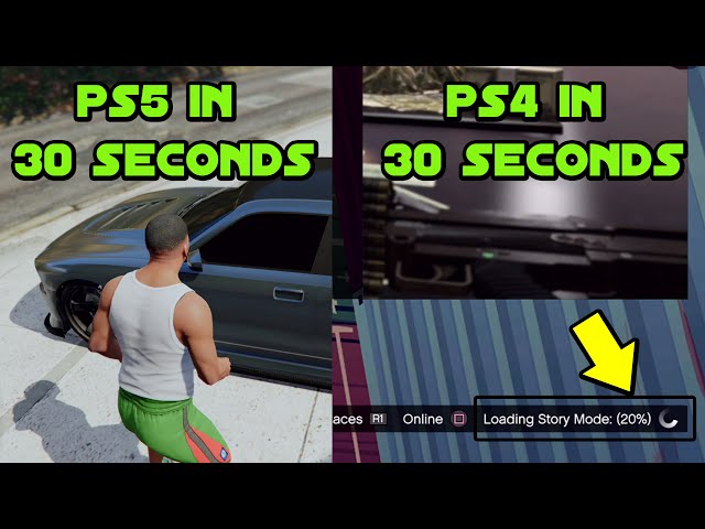 GTA 5 loads three times faster on PS5 than on PS4: time comparison -  Meristation