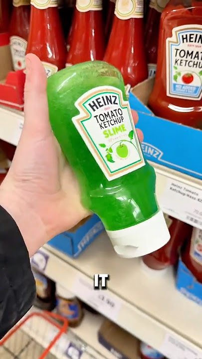 You Won’t Believe This Heinz Ketchup Color! 😱