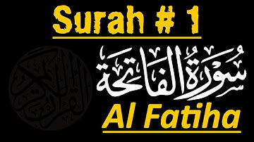Surah Al Fatiha  love   quran   سورة الفاتحة   opener   0 1 opening