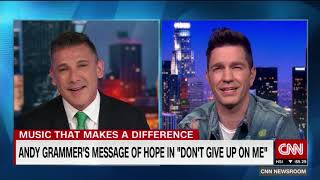 Andy Grammer -- Don't Give Up on Me -- CNNi Interview With John Vause