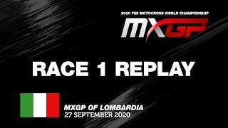 MXGP of Lombardia 2020  Replay MXGP Race 1