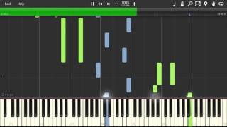 Video thumbnail of "Omoide wa Tooku no Hibi (Distant Everyday Memories) [Piano Tutorial] (Synthesia)"