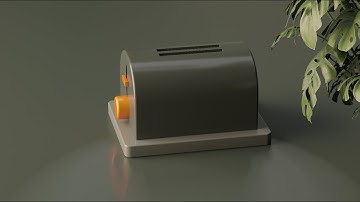 How to Model a toaster in Blender || under 3 minutes