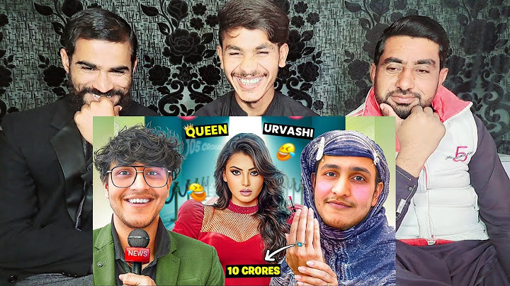 The Urvashi Rautela Parody - Queen of 105 Crores! उर्वशी रौतेला पैरोडी 105 करोड़ की रानी | Pak React