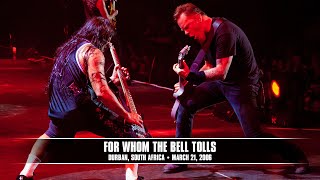 metallica for whom the bell tolls durban south africa march