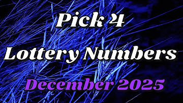 Maandelijkse Pick 4 Loterijnummers Lijst