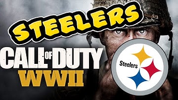COD World War 2 (WW2) Pittsburgh Steelers Logo Emblem Fast and Easy