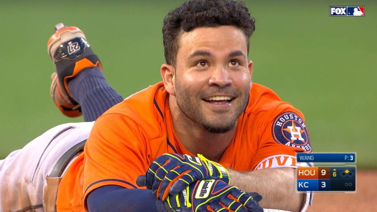 altuve nearly triples but trips on his helmet youtube maxresdefault altuve nearly triples but trips on his helmet youtube