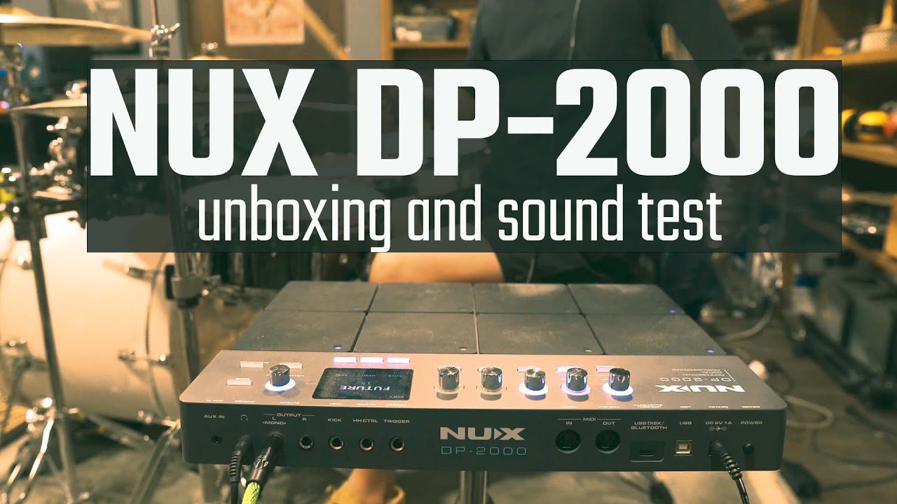 NUX DP 2000 unboxing and sound test