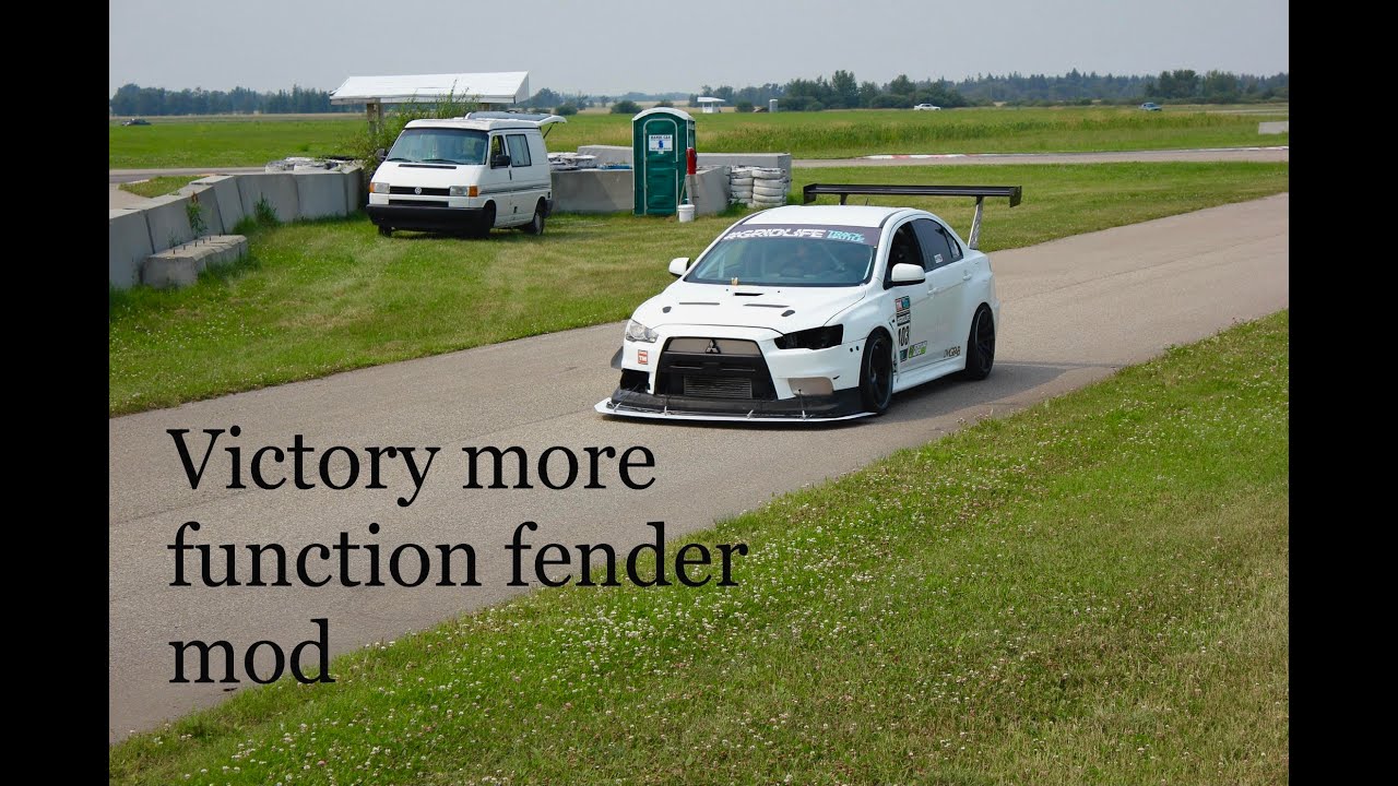 Evo X aero build pt. 2 Victory more Function + oil cooler ducting YouTube